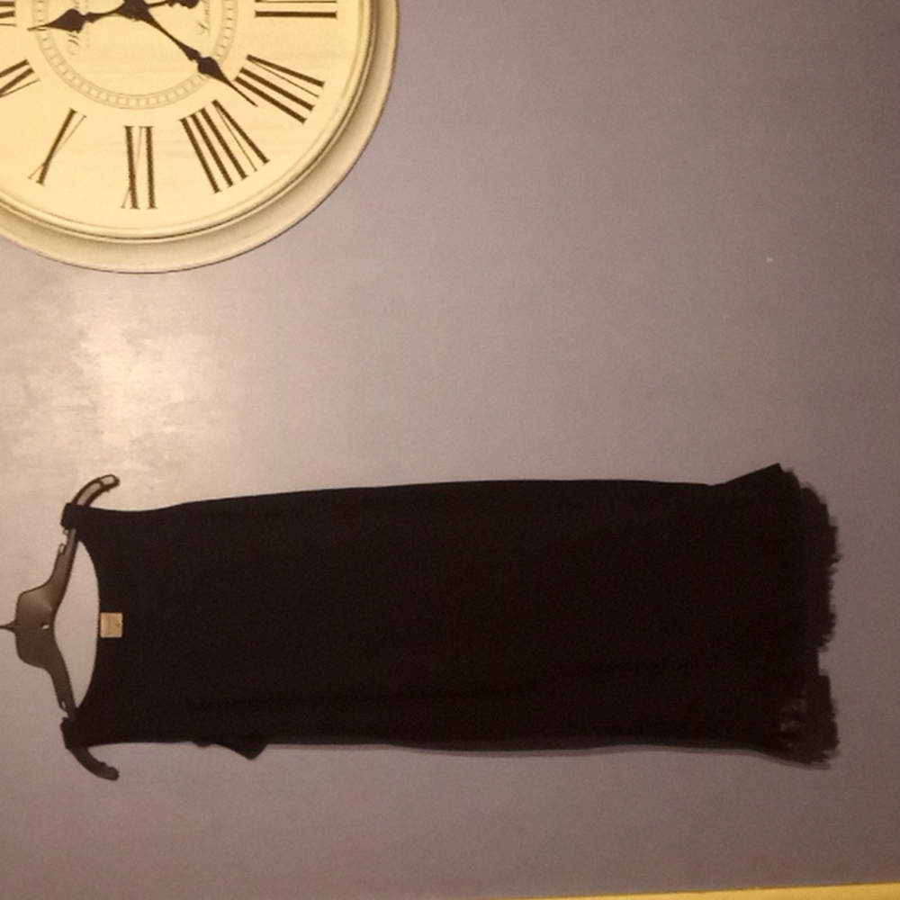 Black Pregnancy Maxi Dress